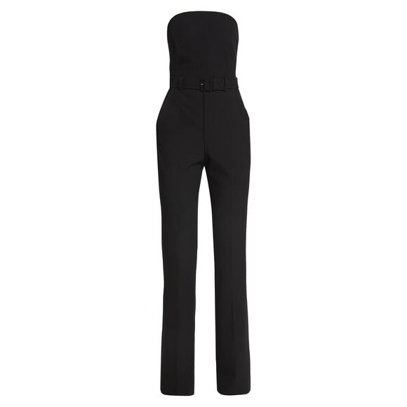 A.L.C Kate Strapless Belted Jumpsuit - 10